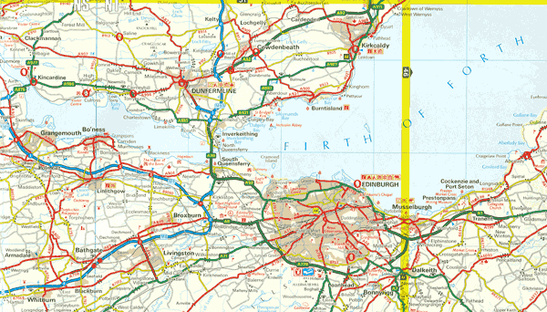 Map of Scotland